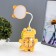 Dinosaurus table lamp LED 3W from AA/USB batteries yellow 4x12x35 cm Risalux