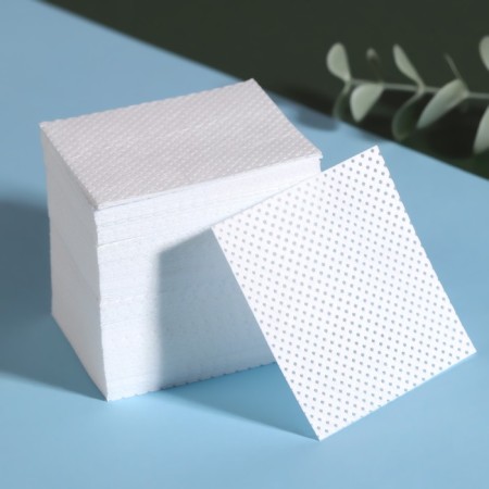 Napkins for manicure, bottomless, with perforation, 250 pcs, 5 × 5 cm-1