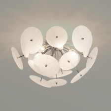 Люстра потолочная Lumion. Valeria, 6х60Вт, E14, 290х530х530 мм, цвет хром