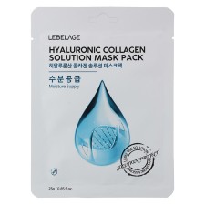 Маска тканевая LEBELAGE HYALURONIC COLLAGEN SOLUTION MASK