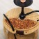 Cutton table for hookah, 38 × 35 cm, bamboo