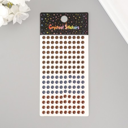 Sticker Plastic "Rainbow eye" 0.6 cm d = 20x9 cm
