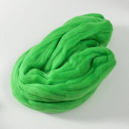 Fasting wool 100% thin merino wool 100g (434 green)-1