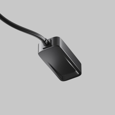Power supply for the built-in track system Technical TRA084B-12B-50, 50x2.5x1.8 cm, black color-1