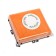 Polymer clay Calligrata 50 g, orange