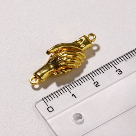 Magnetic “Hands” castle (set 2 pcs.), Color gold-3