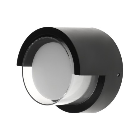 Facade lamp "City", FSD-050, 5 W, 3000K, IP65, 220 V circle, plastic, black-6