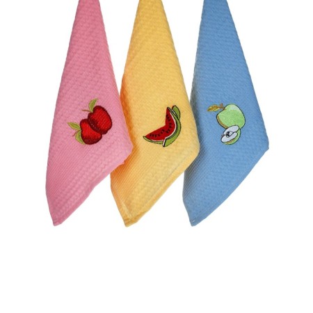 A set of wuffed napkins Diva Afrodita "Fruits", 240 gr, size 40x60 cm, 3 pcs-5