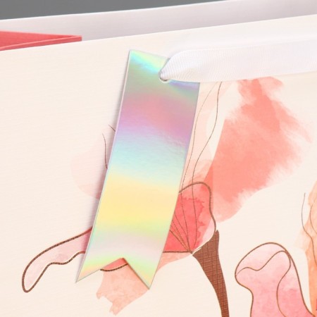 Gift package laminated, packaging, "tenderness", 25.4 x 30.5 x 12.7 cm-4