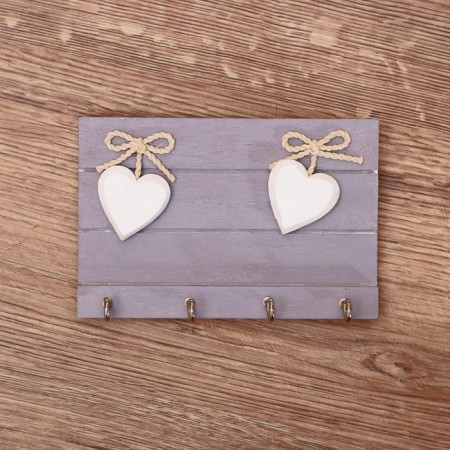 Key "With Love" MDF 16x10 cm-2