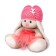 Soft toy "Bunny mi in a skirt from a grid", 15 cm
