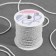 Cord twisted, d = 3 mm, 25 ± 1 m, silver color