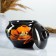 Set of pots "Gift" 4x0.5l / 34.5x24.5cm, Mac on black