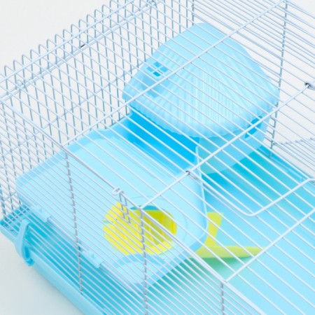 A cage for rodents "Pijon", with a filling of 47 x 30 x 27 cm, blue-8