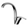 Zipponi ARA kitchen mixer, with high round pink, chromium color
