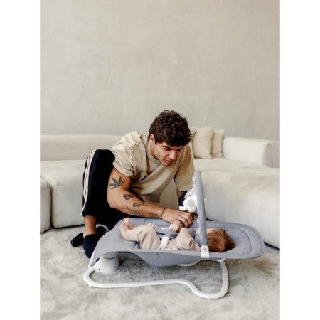 Electric shafts Children's Amarobaby Happy Swing, gray color-19
