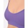 Female top on thin straps in the rubber Mirey Top V-Cutout Spala Stretta, size 46-48, color grapes