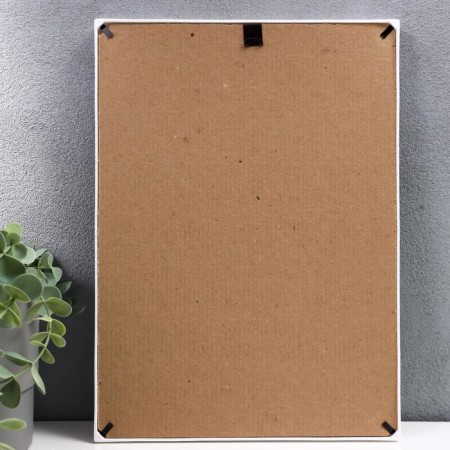 Photo frame plastic L-3 21x30 cm white (plastic screen)-3