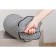 Bolster Bolter, 60x22 cm, gray color