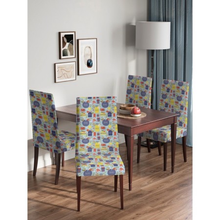 Czech for the chair "Predictive labels", decorative, velor-3