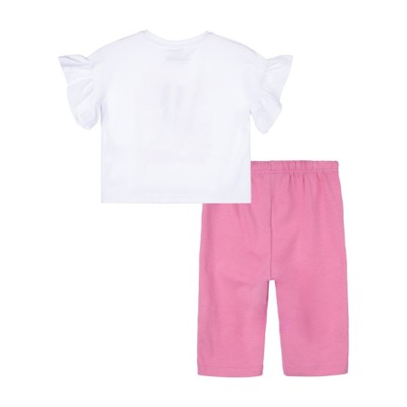 Pajama for the girl PlayTode: T -shirt and Bridges, height 110 cm-1