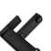 Zein Z3715 sink mixer, single -leaf, pour length 12 cm, plastic, black