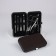 Manicure set, 7 items, in case, brown color