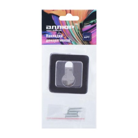 Patch for c/m "Allur" Art-S1 BN/CP (42102), color black nickel-2