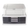 Brauberg printer/monitor stand, with 1 shelf and 3 boxes, 380x275x150 mm, 510190
