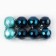 Christmas balls New Year, for the New Year, d = 6 cm, 8 pcs., Blue and blue color