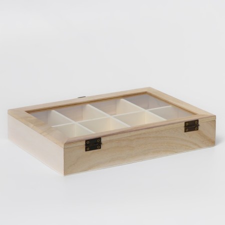 Box for storing tea bags "Ahmadabad", 8 cells, 24.8 × 18 × 4.8 cm-5