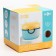 Container for storing baby food 330 ml., Pink color