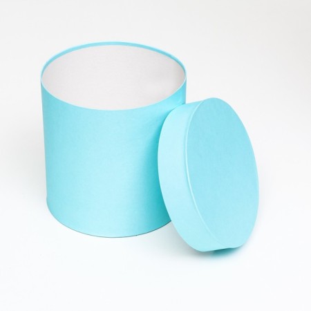 A set of round boxes 5 in 1, "Softness", 25 x 25 x 25 - 19 x 19 x 19 cm-4