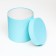 A set of round boxes 5 in 1, "Softness", 25 x 25 x 25 - 19 x 19 x 19 cm