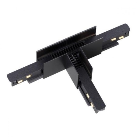 Connector T-shaped flum, black color