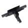 Connector T-shaped flum, black color
