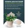 Kashpo for flowers and plants, 12 liter sand 31x31x24.5cm