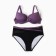 Separate female swimsuit, purple color, size 52