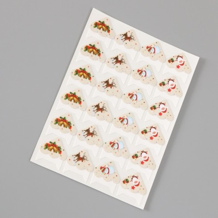 A set of corners with a pocket for photos 24 corners "New Year" 12.5x9 cm-7