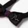 Set of men's kaftan subcutters and butterfly "Individuality", rr University, p/e