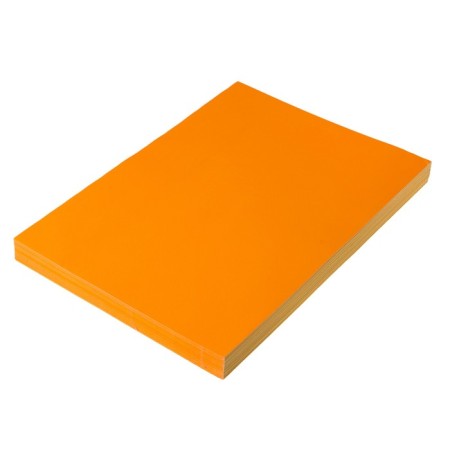 A4 paper, 100 sheets, 80 g/m, self -adhesive, fluorescent, orange
