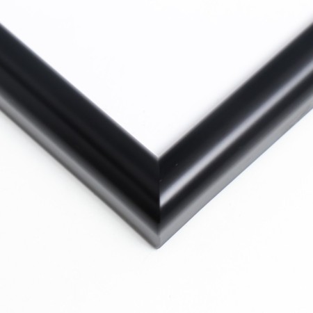 Photo frame Plastic "Mira" 21x29.7 cm, (A4) 641877, black (plastic screen)-2