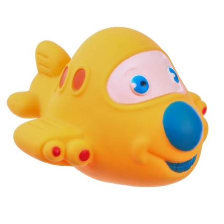 Rubber toy for the bathtub "Transport", 1 pc, with a squeak, crush me