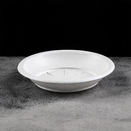 Patron for pot, d = 12 cm, plastic, color marble
