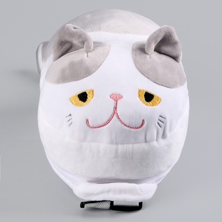 Baby plush backpack for the girl "Cat", 30 x 7 x 20 cm-3