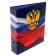 A4, 75 mm PAPKA-Registrum, Devente "Coat of arms" isolated, metallic edging, matte lamination, foil embossing