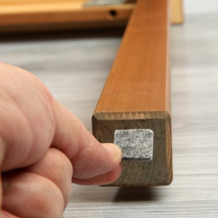 Laying furniture tundra, 19 x 19 mm, square, gray, 32 pcs.-8