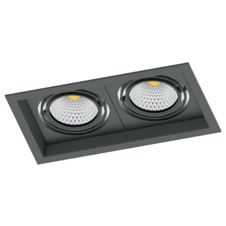 Luminous Cardaena LED LED Feron AL202, IP20, LED, 40 W, 315x175x80 mm, black color black