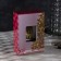 LED figure “Lantern with a deer” 7.6 × 13.5 × 3.2 cm, plastic, sparkles, batteries AG13x3, glow warm white