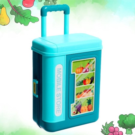 Game set "Shop" in a suitcase, with accessories-18